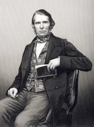 Sir Charles Edward Trevelyan, engraved by D.J. Pound from a photograph, from The Drawing-Room of Eminent Personages, Volume 2